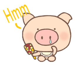 Dumpling Pig (English) sticker #7440349