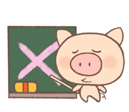 Dumpling Pig (English) sticker #7440352