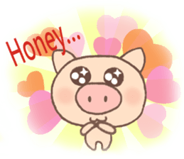 Dumpling Pig (English) sticker #7440353