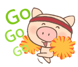 Dumpling Pig (English) sticker #7440354