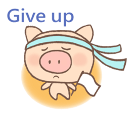 Dumpling Pig (English) sticker #7440356