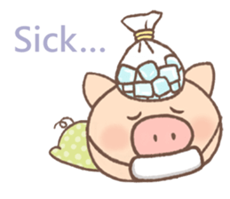Dumpling Pig (English) sticker #7440357