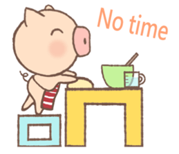 Dumpling Pig (English) sticker #7440361