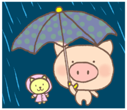 Dumpling Pig (English) sticker #7440364