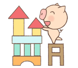 Dumpling Pig (English) sticker #7440366