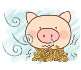 Dumpling Pig (English) sticker #7440368