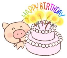 Dumpling Pig (English) sticker #7440369