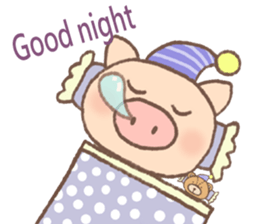 Dumpling Pig (English) sticker #7440371