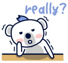 Charming Koala Baby sticker #7440502