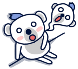 Charming Koala Baby sticker #7440508