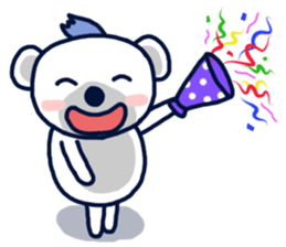 Charming Koala Baby sticker #7440509