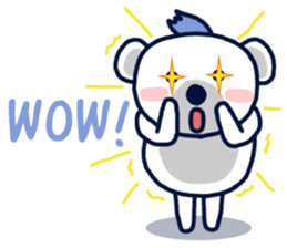 Charming Koala Baby sticker #7440510