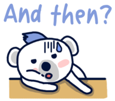 Charming Koala Baby sticker #7440512