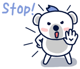 Charming Koala Baby sticker #7440515