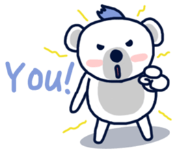 Charming Koala Baby sticker #7440516