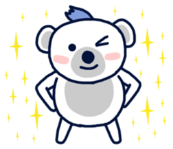 Charming Koala Baby sticker #7440519