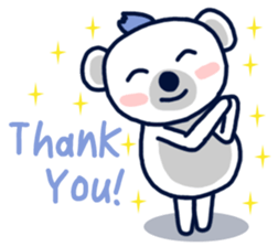 Charming Koala Baby sticker #7440522