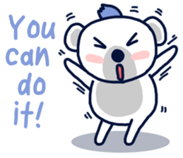 Charming Koala Baby sticker #7440524