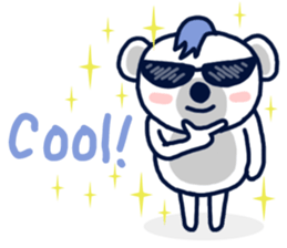 Charming Koala Baby sticker #7440527