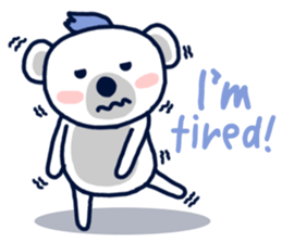 Charming Koala Baby sticker #7440528