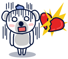 Charming Koala Baby sticker #7440529