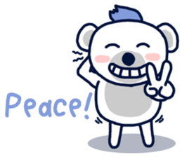 Charming Koala Baby sticker #7440531