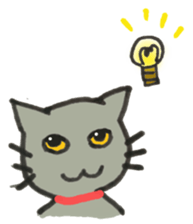 Kissa and Harmaa,  cats for conversation sticker #7440548