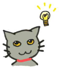 Kissa and Harmaa, cats for conversation sticker #7440548