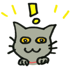 Kissa and Harmaa,  cats for conversation sticker #7440555