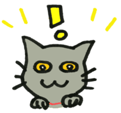 Kissa and Harmaa, cats for conversation sticker #7440555