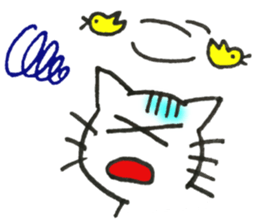 Kissa and Harmaa,  cats for conversation sticker #7440567