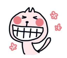 part-time cat sticker #7440629