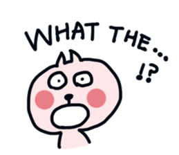 part-time cat sticker #7440631