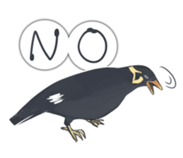 bird kanchan sticker #7441335