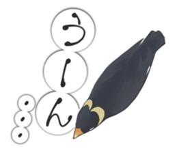 bird kanchan sticker #7441353