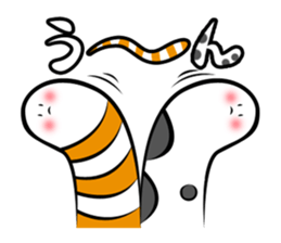 Twin conger eel sticker #7441584