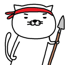 Cat battle sticker #7442252