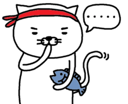 Cat battle sticker #7442254