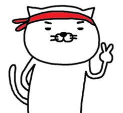 Cat battle sticker #7442272