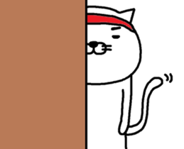 Cat battle sticker #7442275