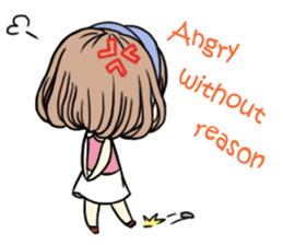 Girl's period (English ver) sticker #7443053