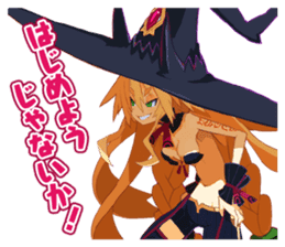 The Witch and the Hundred Knight stamp sticker #7443372