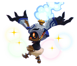 The Witch and the Hundred Knight stamp sticker #7443376