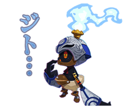 The Witch and the Hundred Knight stamp sticker #7443377