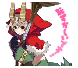 The Witch and the Hundred Knight stamp sticker #7443387