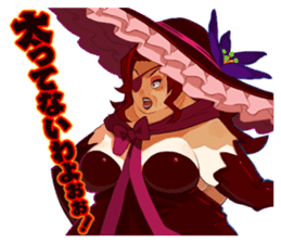 The Witch and the Hundred Knight stamp sticker #7443393