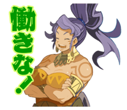 The Witch and the Hundred Knight stamp sticker #7443394