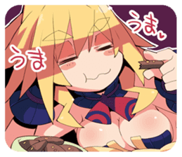 The Witch and the Hundred Knight stamp sticker #7443402
