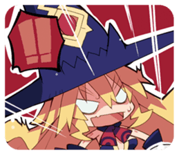 The Witch and the Hundred Knight stamp sticker #7443404