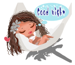 CHOU CHOU [Hula and Tahitian dance]EX sticker #7443529